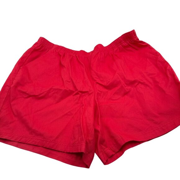 White Stag Size 20  Orange Elastic Waist Shorts Cotton  Lounge Casual Wear - Picture 2 of 5